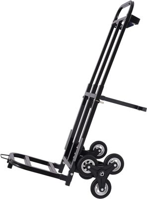 Folding Stair Climbing Sack Truck, 210kg Capacity, 6-Wheel Trolley