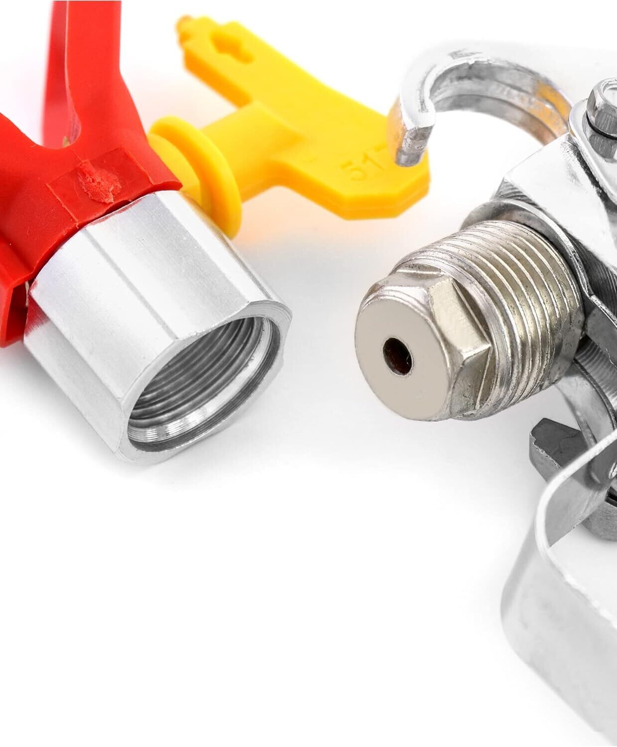 Airless Gun High Pressure with Nozzle Seat and 517 Nozzle for Paint Spray System, 3600 PSI / 250 BAR