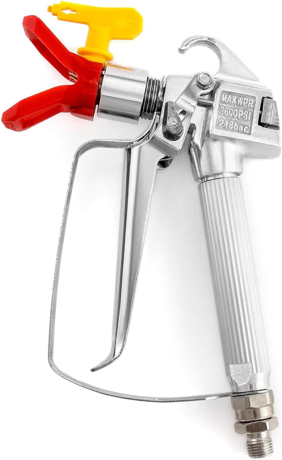 Airless Gun High Pressure with Nozzle Seat and 517 Nozzle for Paint Spray System, 3600 PSI / 250 BAR