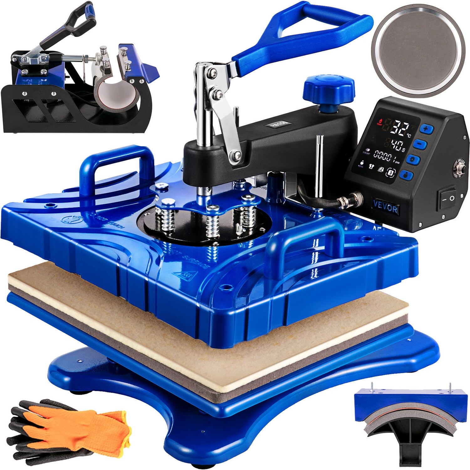 5 in 1 Heat Press Sublimation Machine 12x15