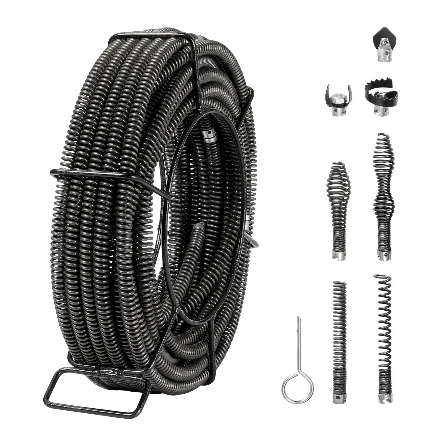 Solid Core Sectional Drain Cleaning Cable