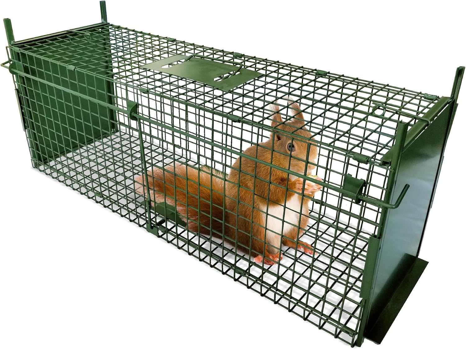 Humane Live Trap 80x28x26cm Double Door Cage