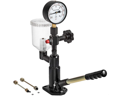 Diesel Engine 600 Bar Injector Tester with 0.8L Fuel Pressure Gauge – Diagnostic Tool for Fuel System Testing