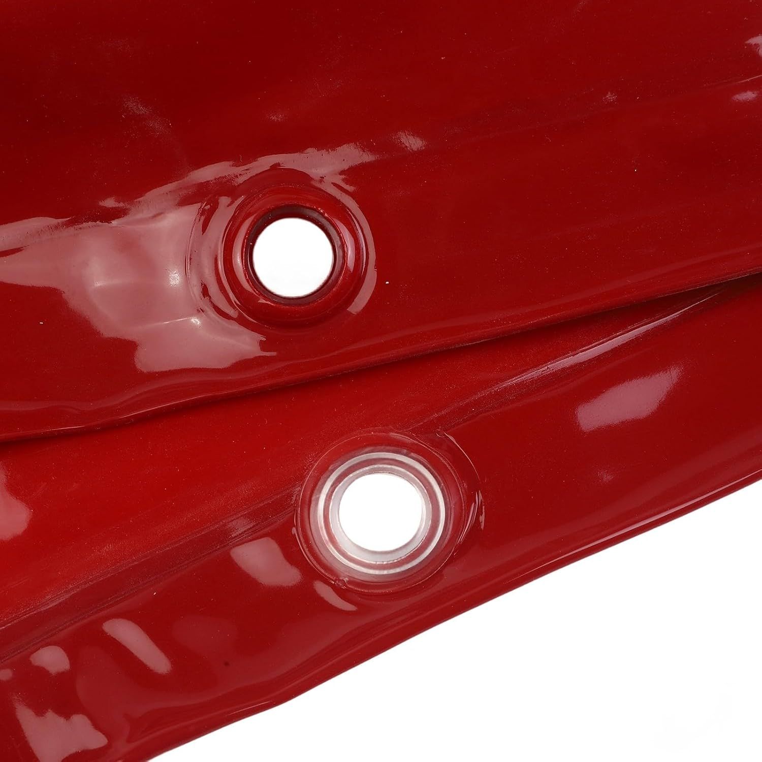 6' X 6' Flame Retardant Vinyl Welding Screens with Red Frame