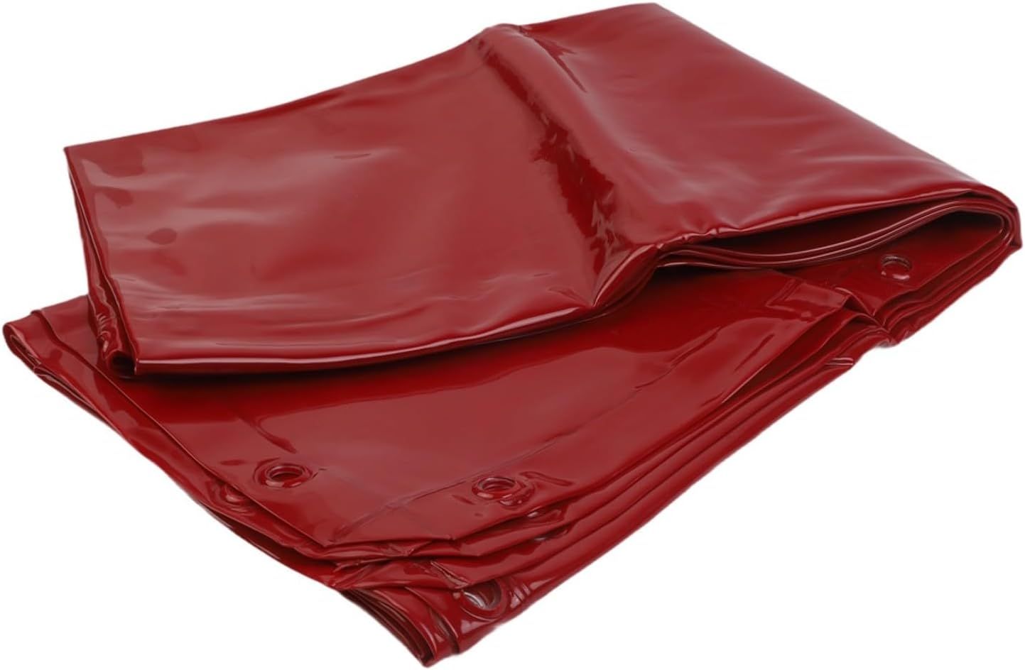 6' X 6' Flame Retardant Vinyl Welding Screens with Red Frame