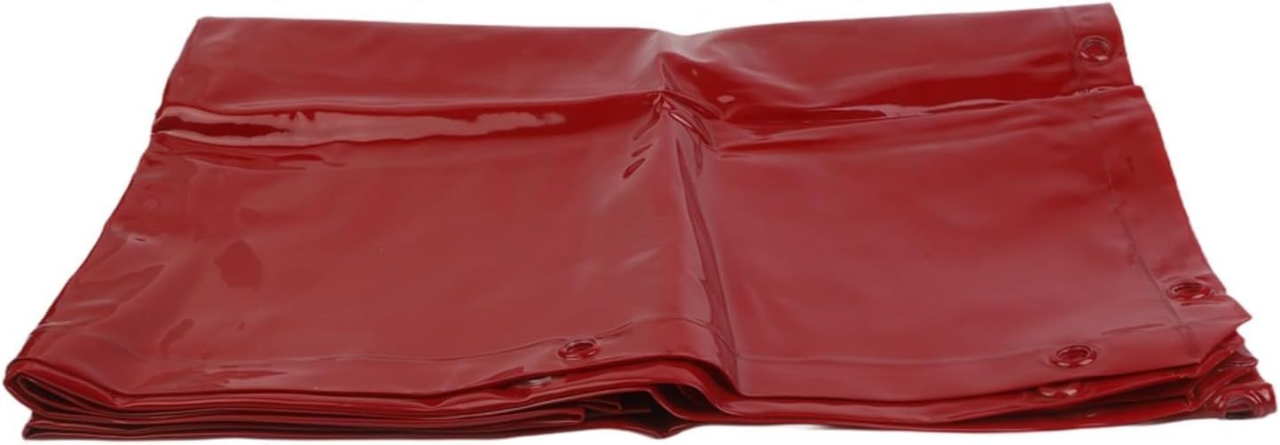 6' X 6' Flame Retardant Vinyl Welding Screens with Red Frame