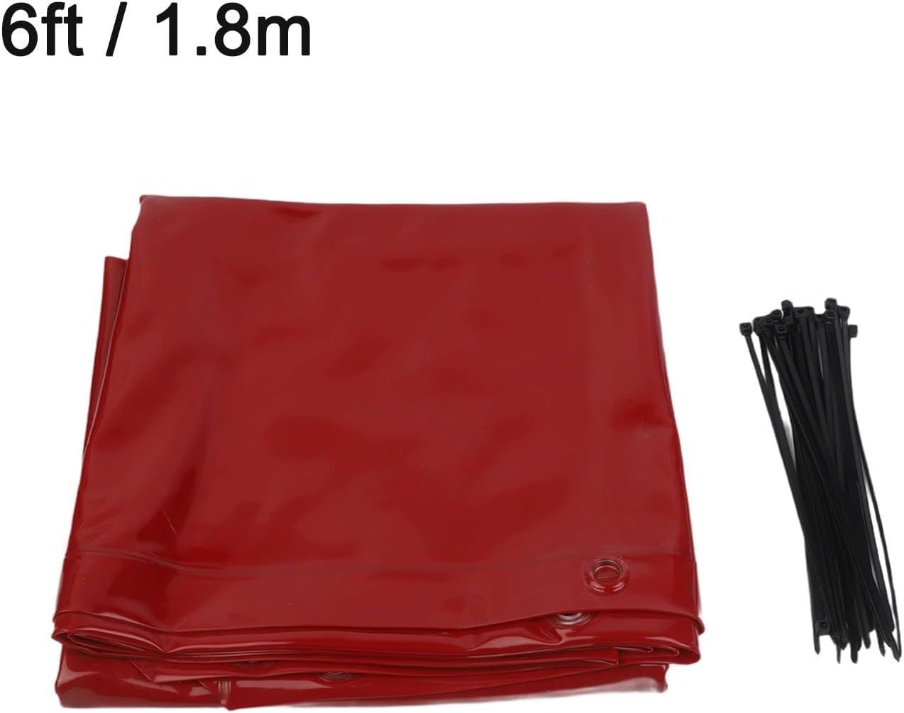 6ft x 6ft Flame Retardant Welding Screen Guard, UV Resistant Vinyl