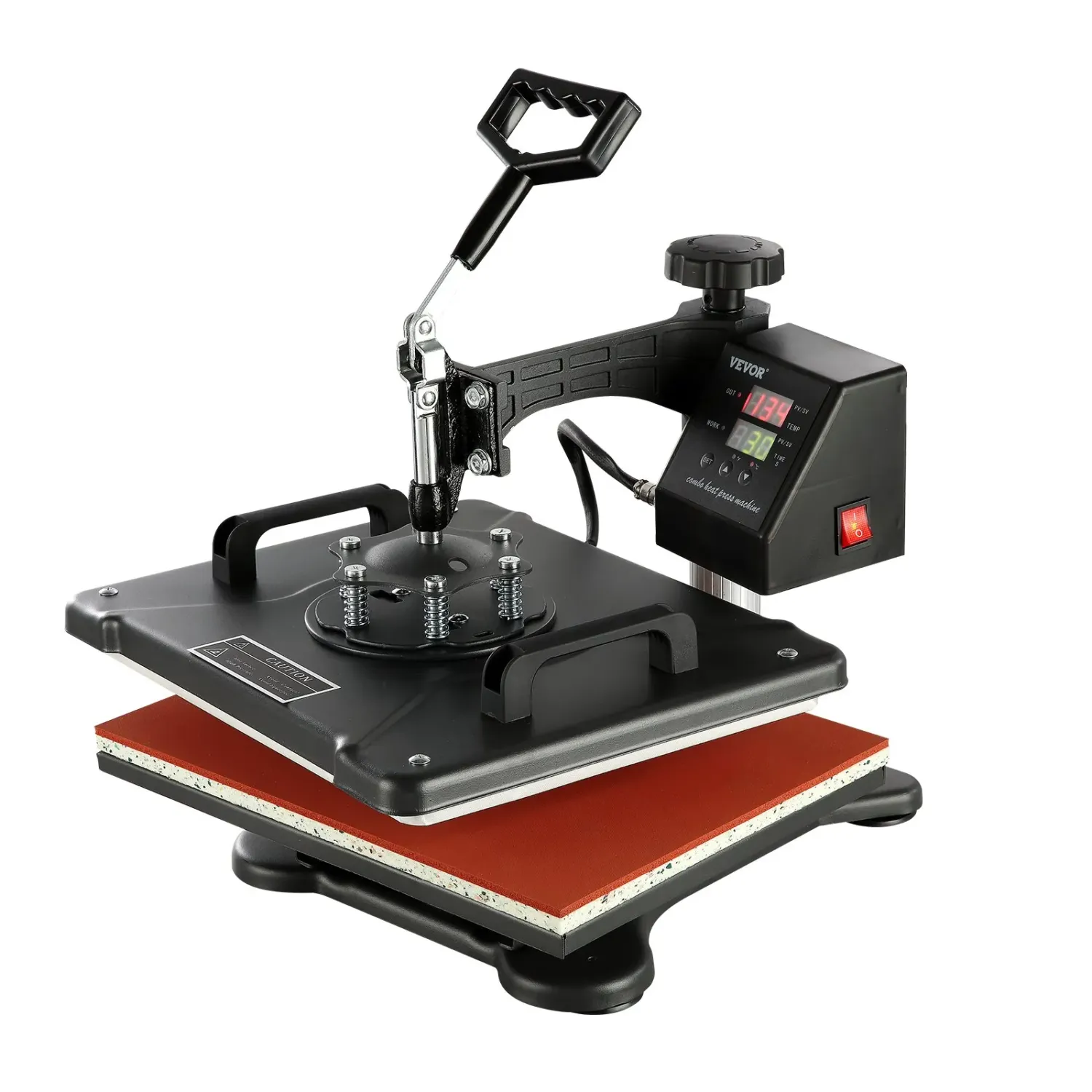 8 in 1 Heat Press Machine 38x30cm T Shirt Mug Sublimation Transfer Machine