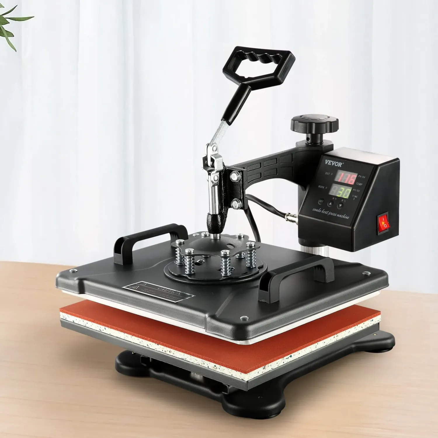 8 in 1 Heat Press Machine 38x30cm T Shirt Mug Sublimation Transfer Machine