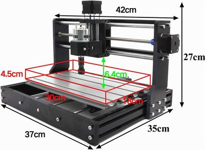 3018-Pro Max CNC Milling Machine – Desktop CNC Router &amp; Engraver