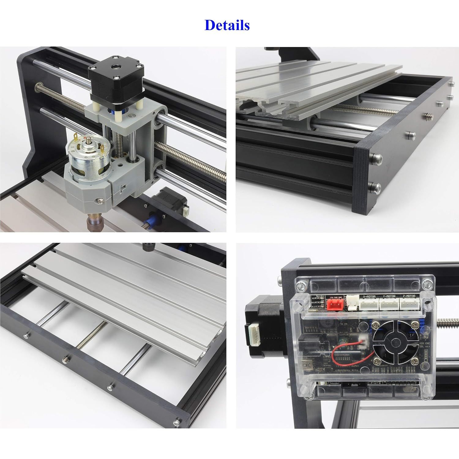 3018-Pro Max CNC Milling Machine – Desktop CNC Router &amp; Engraver