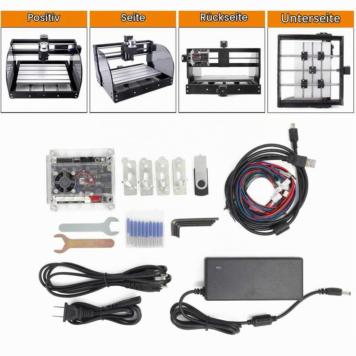 3018-Pro Max CNC Milling Machine – Desktop CNC Router &amp; Engraver