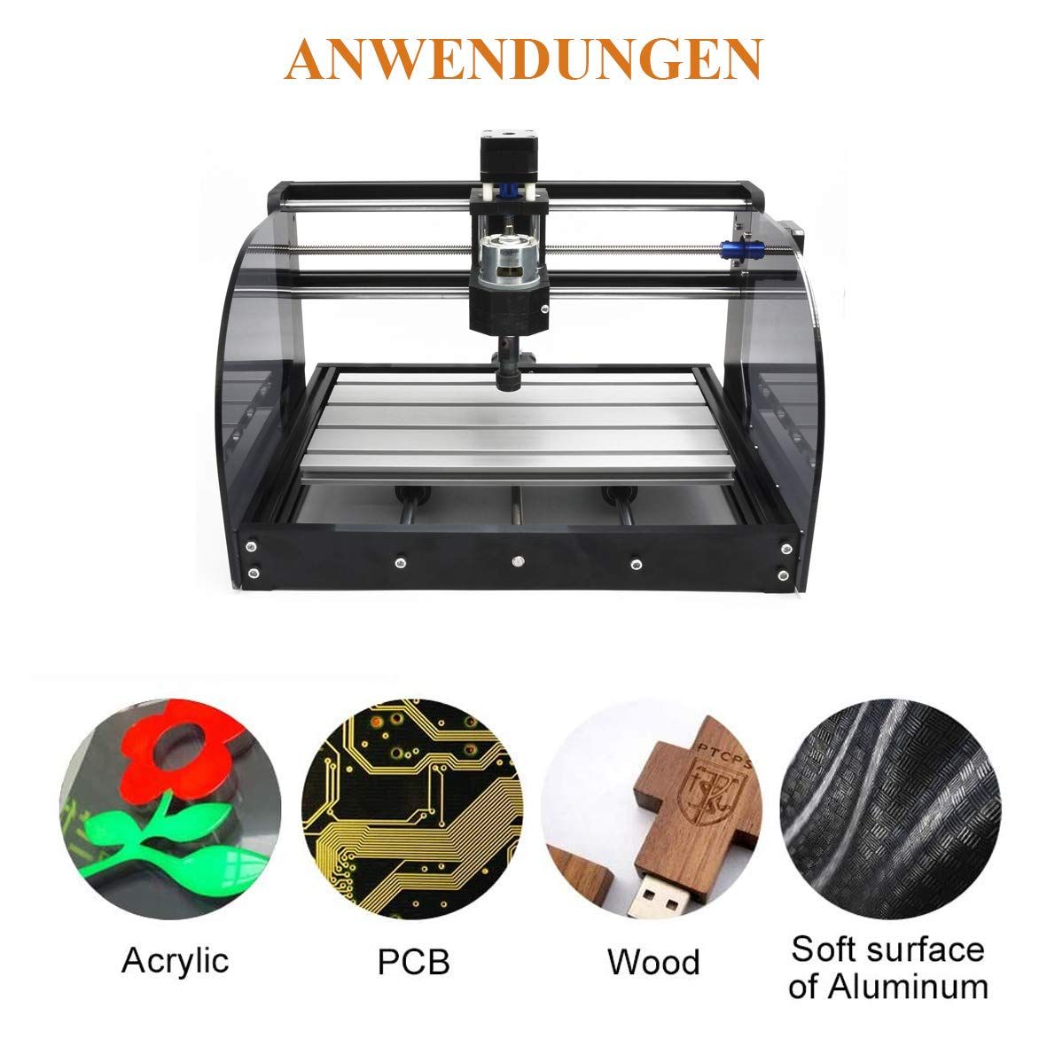 3018-Pro Max CNC Milling Machine – Desktop CNC Router &amp; Engraver