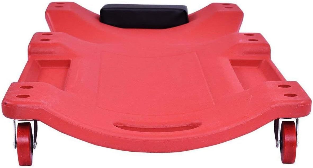 Padded Rolling Vehicle Creeper with Tool Tray