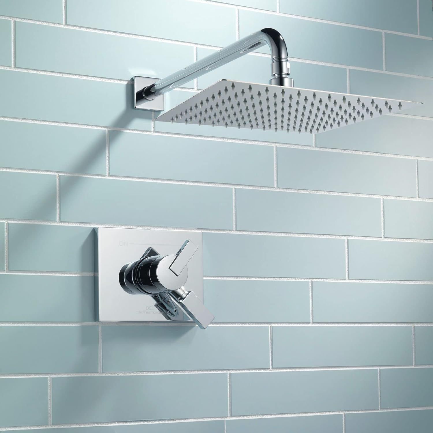 Rain Shower Head 16-Inch Square Chrome – Stainless Steel