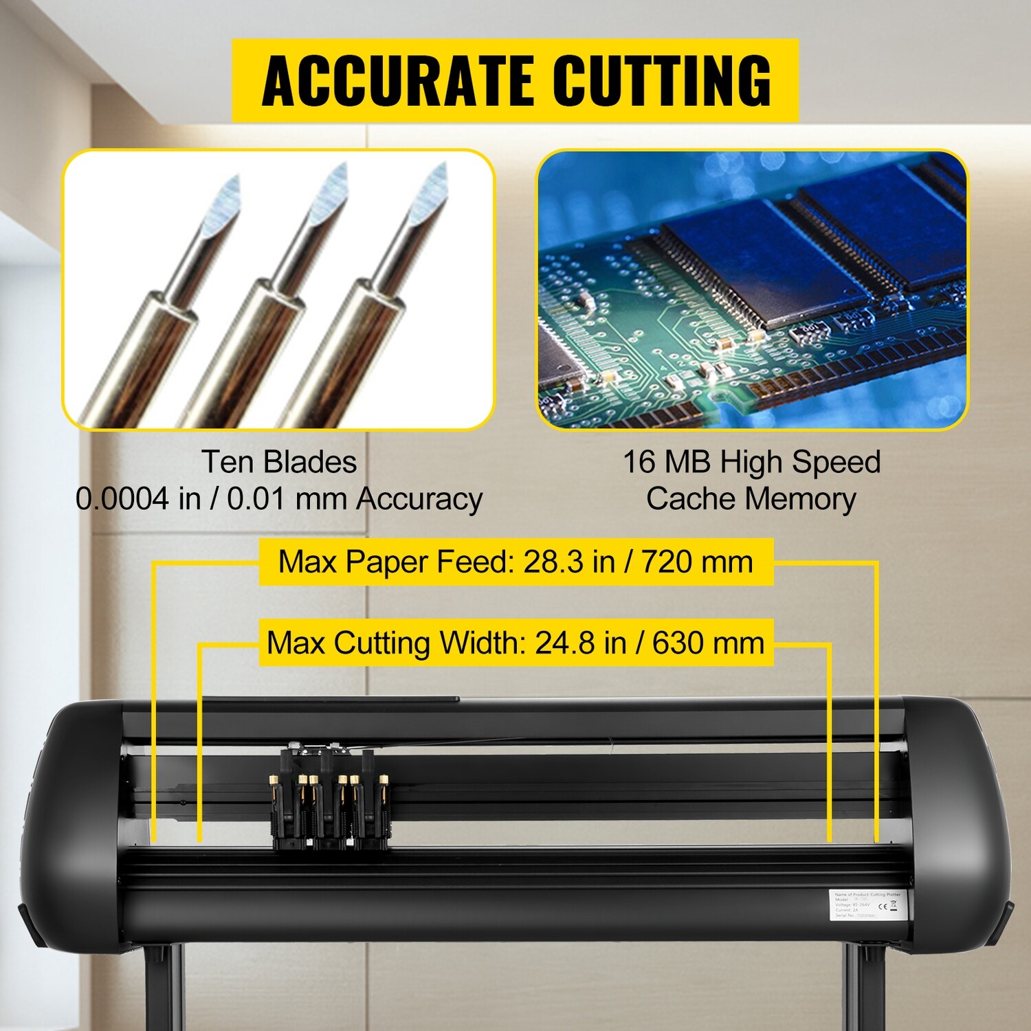 SignMaster Floor Stand with 28-inch Bundle Vinyl Cutter Machine Cutting Plotter