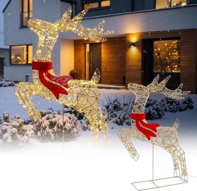 LED Reindeer Outdoor Christmas Figurine 91 cm Christmas