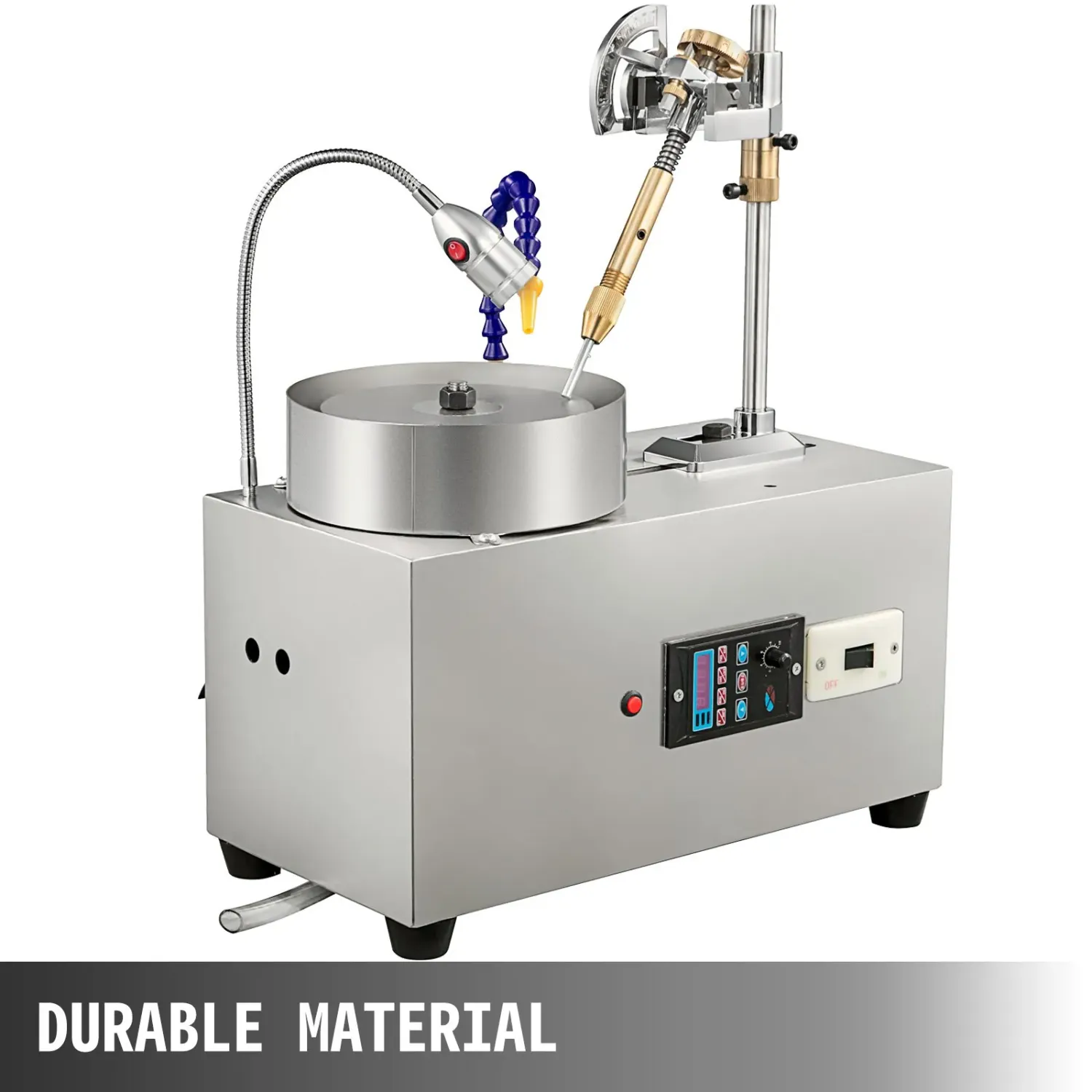 6 Inch Gem Faceting Machine 180W Jewelry Polisher Lapidary Grinder