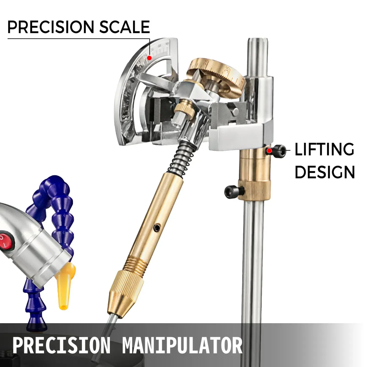 6 Inch Gem Faceting Machine 180W Jewelry Polisher Lapidary Grinder