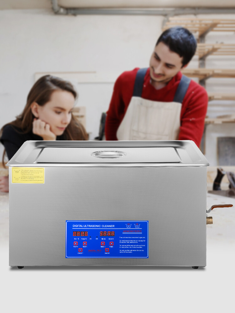 22L Stainless Steel Ultrasonic Cleaner with Digital Display and Powerful Cleaning Performance for Professional and Home Use