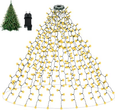Christmas Tree Fairy Lights 400 LED Colourful