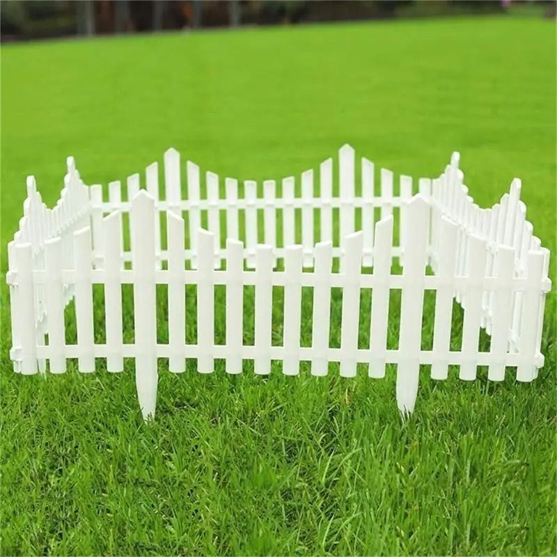 Set Decorative Garden Fence – No-Dig Animal Barrier &amp; Garden Border