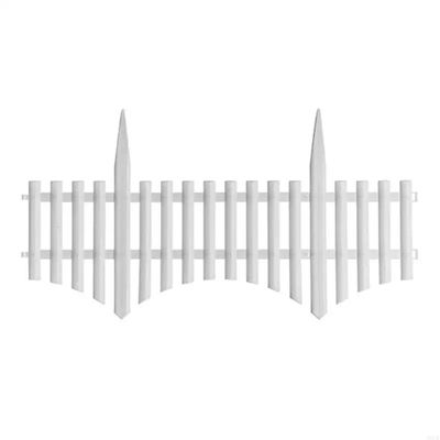 Set Decorative Garden Fence – No-Dig Animal Barrier &amp; Garden Border
