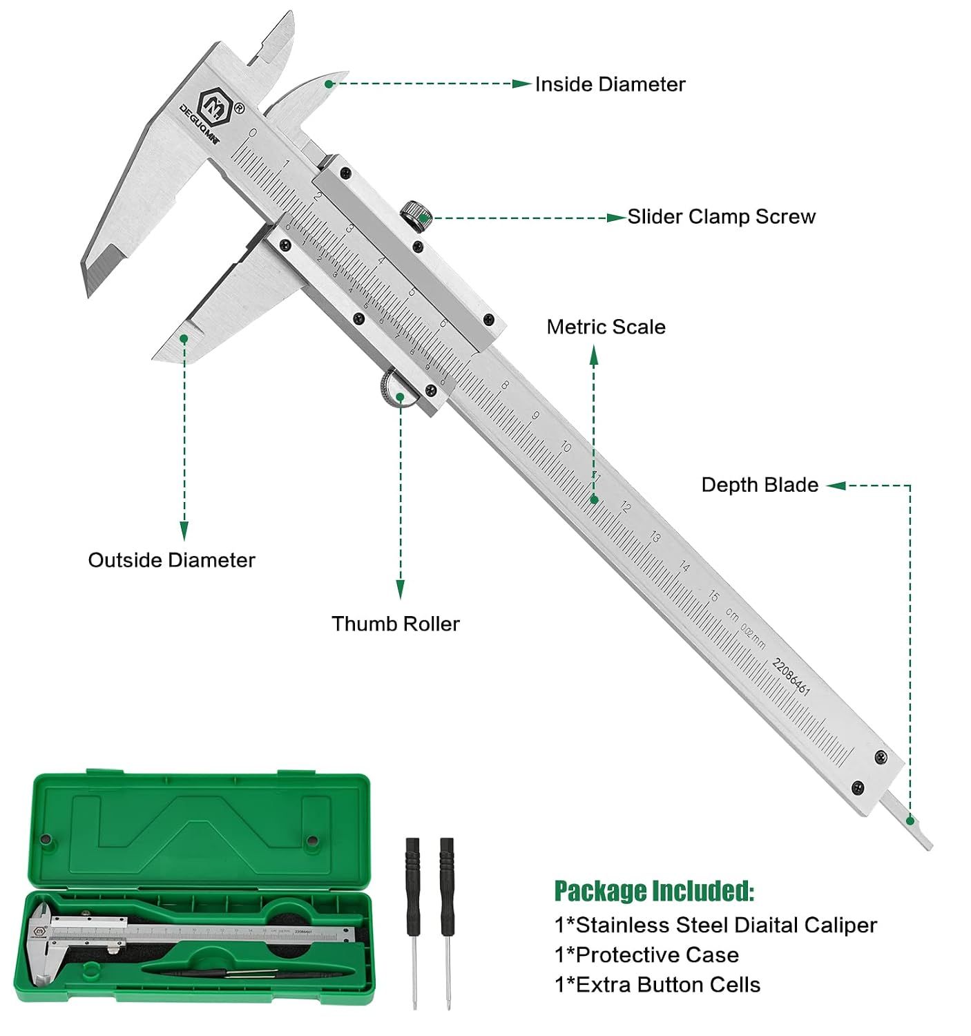 Stainless Steel Micrometer Gauge Measuring