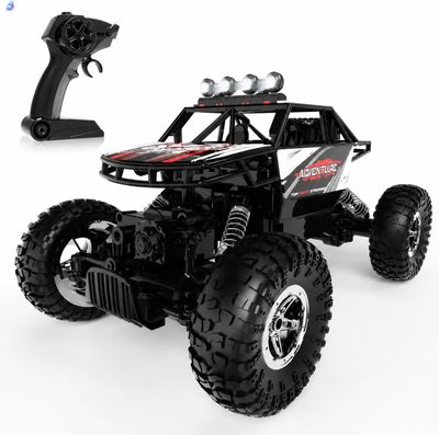 1:14 Scale 4WD RC Rock Crawler – Dual Motor Off-Road Truck with 2 Batteries