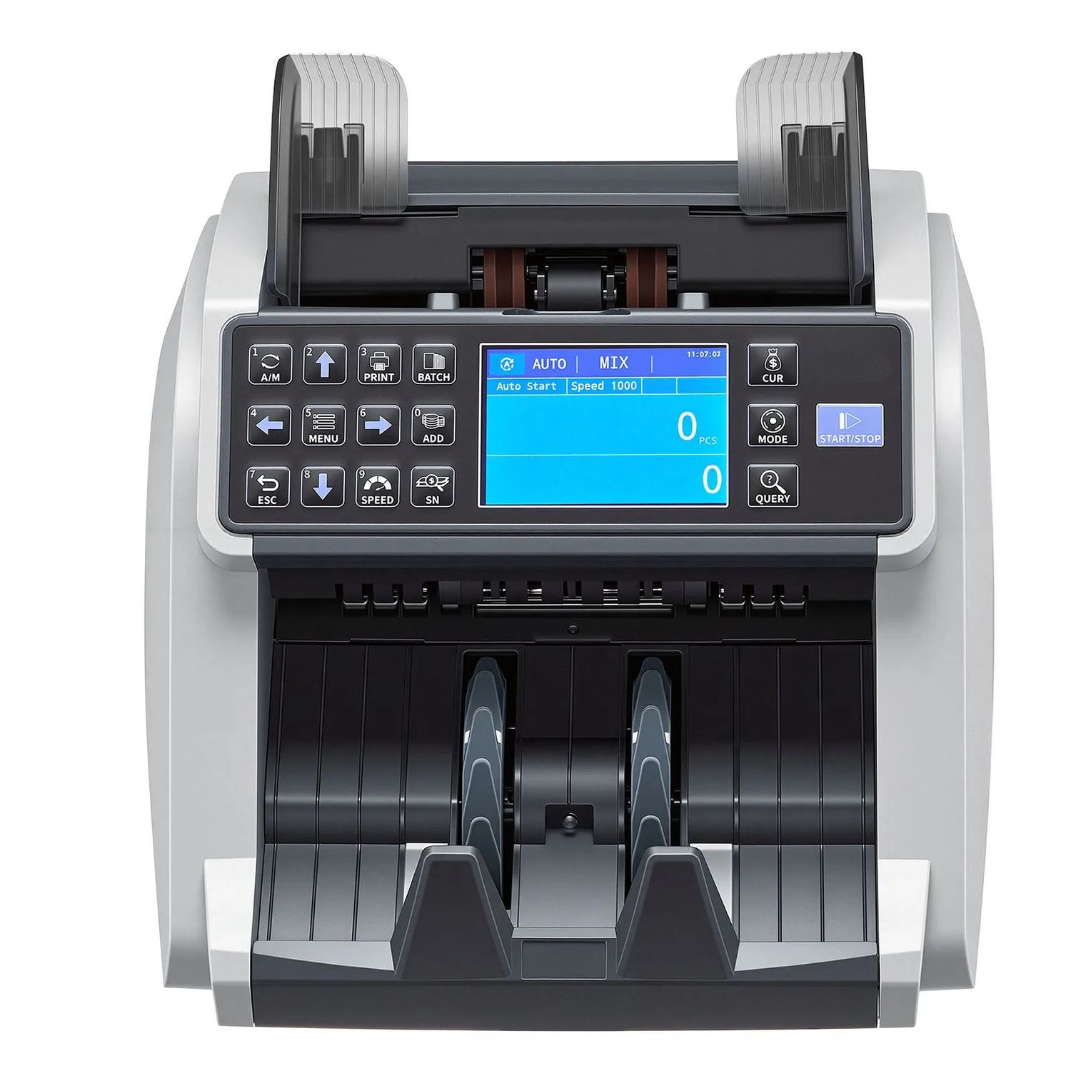 Safescan Mixed Currency Money Counter &amp; Counterfeit Detector – 1,500 Bills/Min