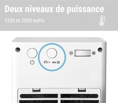 Stadler Form Anna Ceramic Fan Heater in White