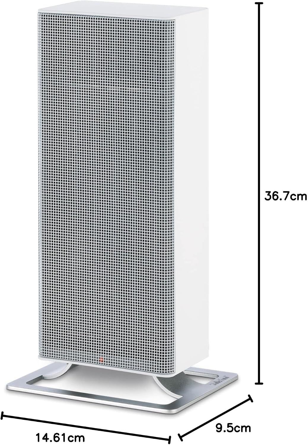 Ceramic Fan Heater in White