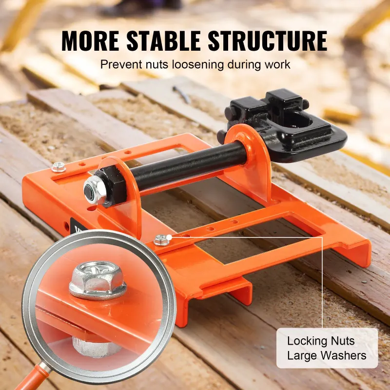 Portable Adjustable Chainsaw Milling Guide &amp; Saw Stand