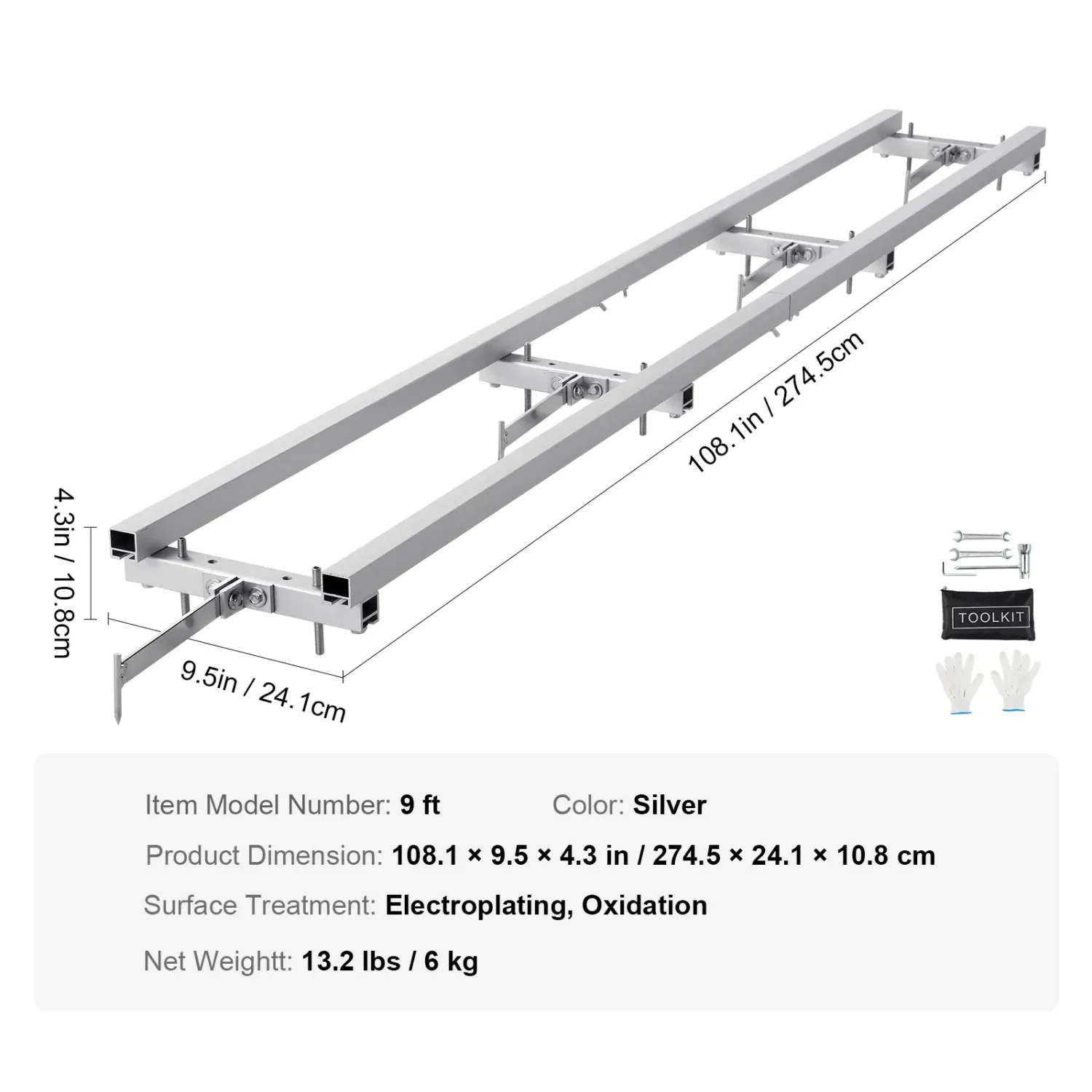 Portable Adjustable Chainsaw Milling Guide &amp; Saw Stand