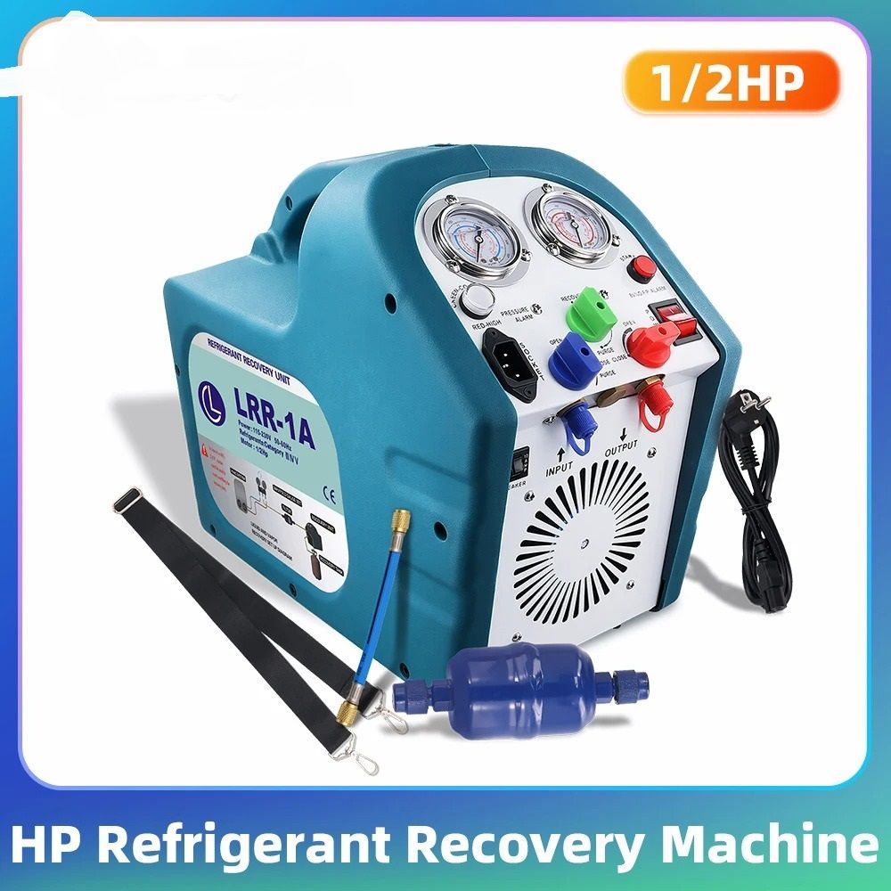 Portable Refrigerant Recovery Machine 50Hz 1/24HP AC Recovery Unit