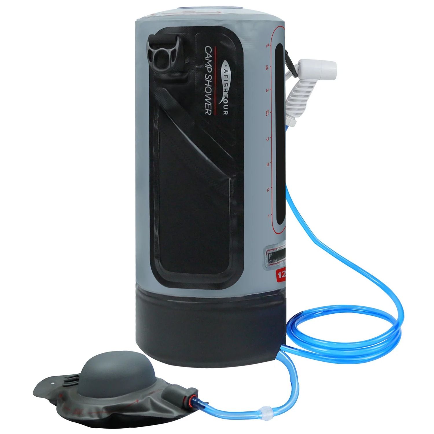 Portable 12L Solar Camping Shower Bag – Foldable Outdoor Shower