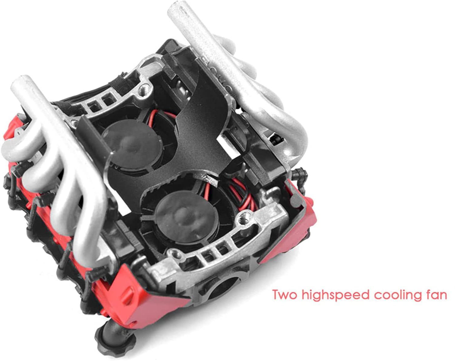 Simulate Motor Engine Cooling Fan – High-Speed Automatic Temperature-Controlled Fan