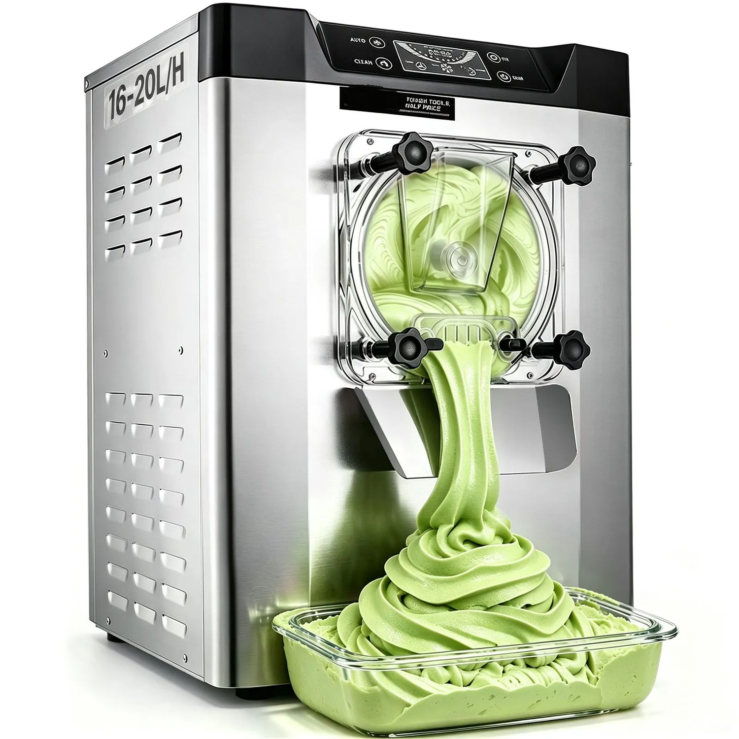 Commercial Hard Ice Cream Machine Stainless Steel Maker