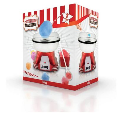 Cotton Candy Machine Retro Candy Floss Maker for Sugar &amp; Hard Candies