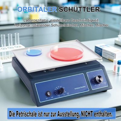 Laboratory Orbital Shaker 20 210 RPM Adjustable Speed Mixer with Timer