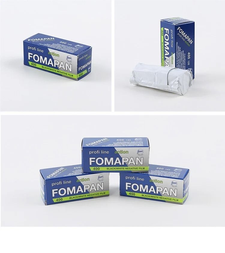 Black &amp; White 120 Film – ISO 100 / 200 / 400 Medium Format Photography Film