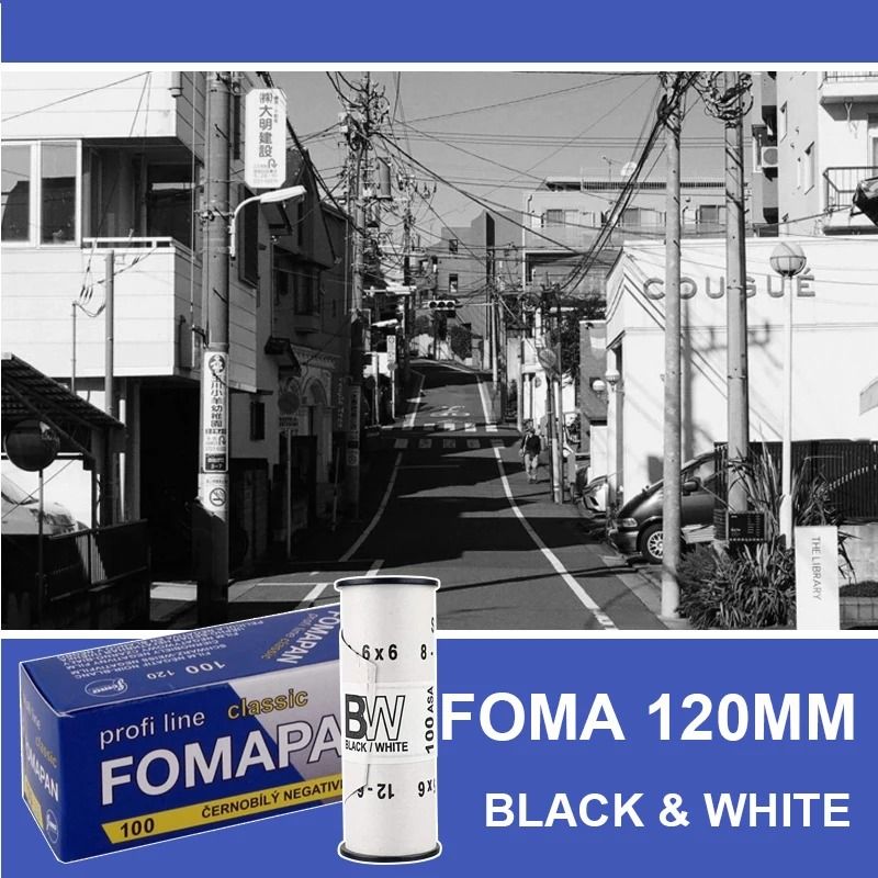 Black &amp; White 120 Film – ISO 100 / 200 / 400 Medium Format Photography Film