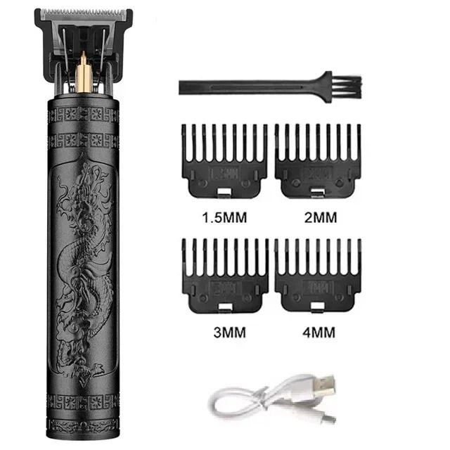 Professional Electric Hair Clipper – Rechargeable Beard &amp; Hair Trimmer