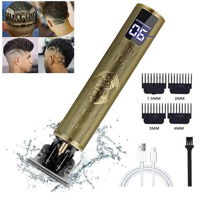 Professional Electric Hair Clipper – Rechargeable Beard &amp; Hair Trimmer