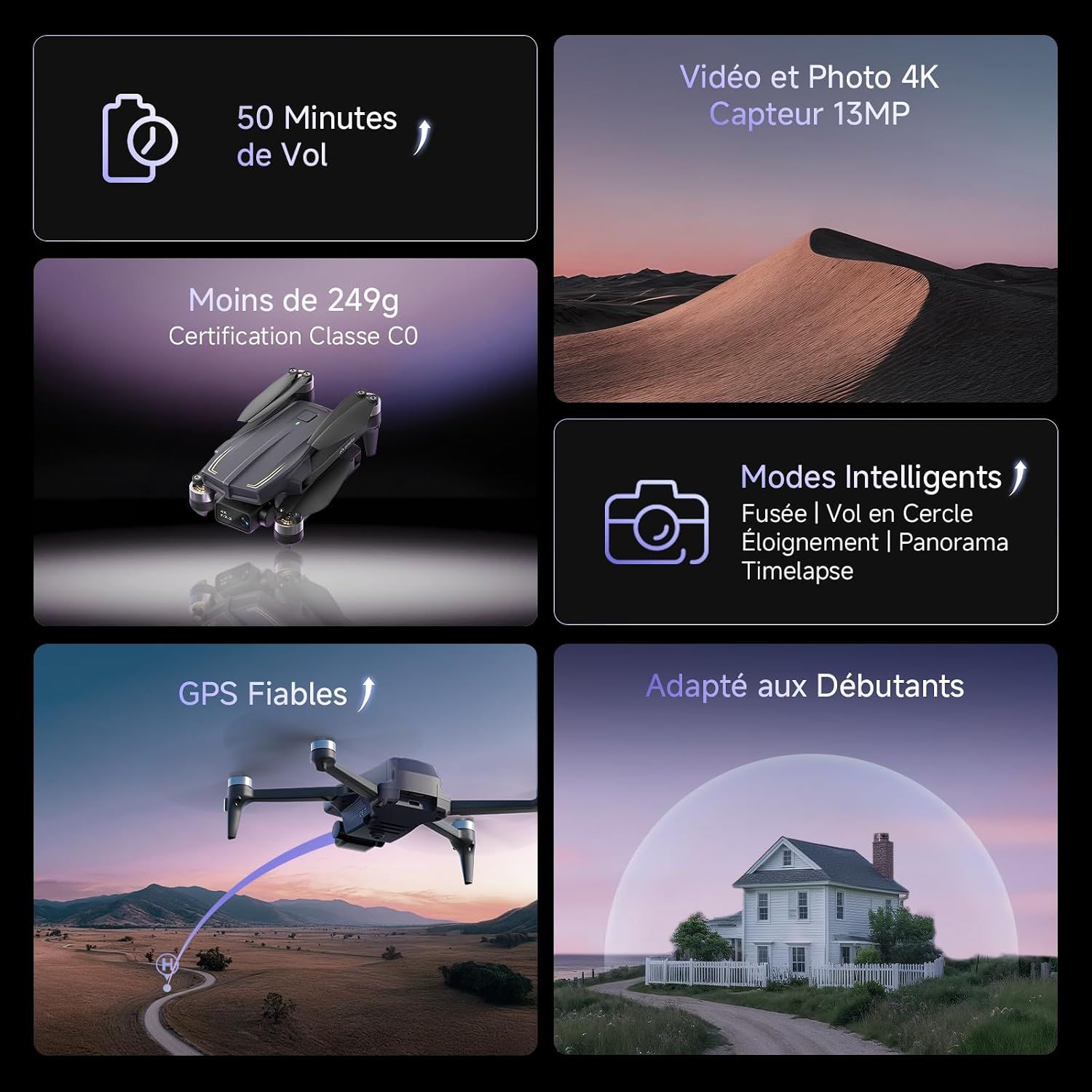 S20 Pro Drone 4K Camera GPS Auto Return