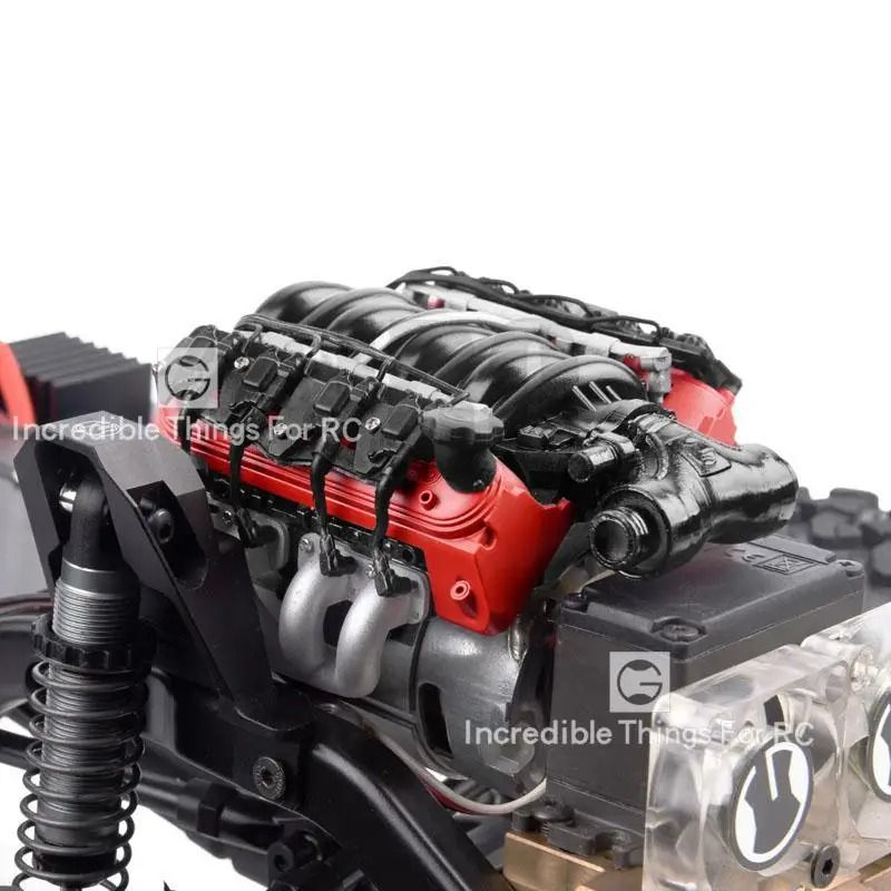 RC Car LS7 V8 Simulation Engine for 1:10 Cars – 36mm Motor Cooling Fan
