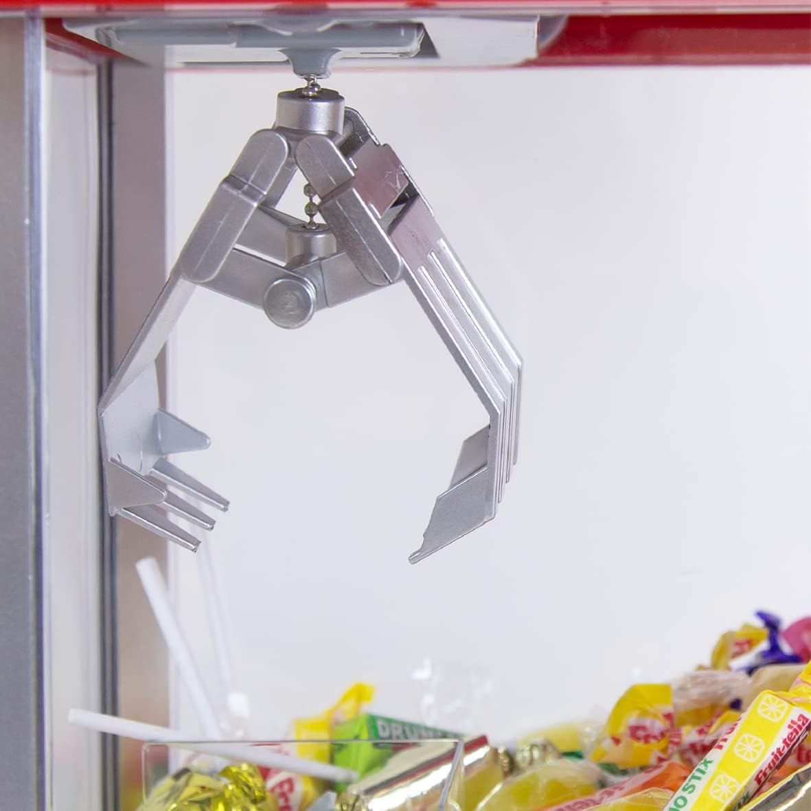 Candy Gripper Claw Machine Toy Kids Arcade Game with Joystick Control Battery Powered