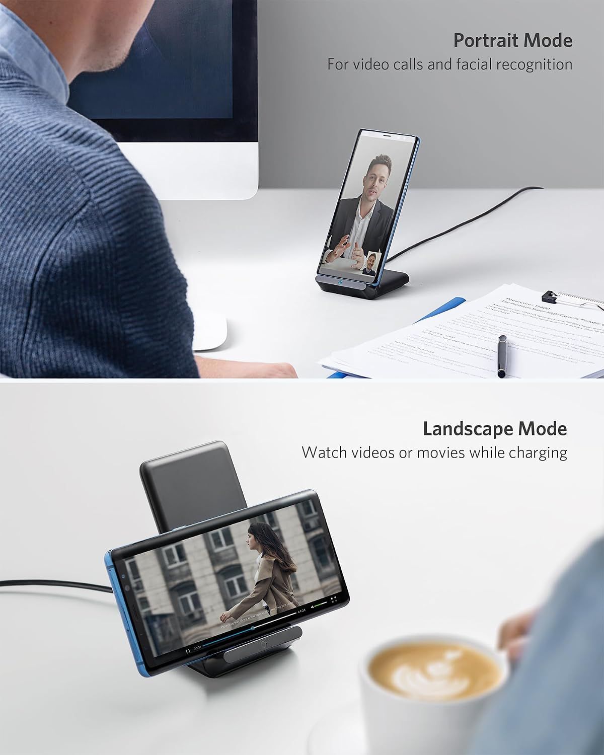 Power Wave 10W Wireless Charging Stand
