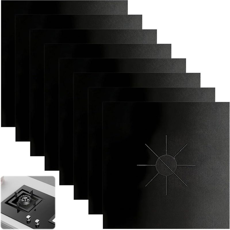 Gas Stove Protector Mat Heat Resistant Burner Covers for Easy Cleaning and Protection