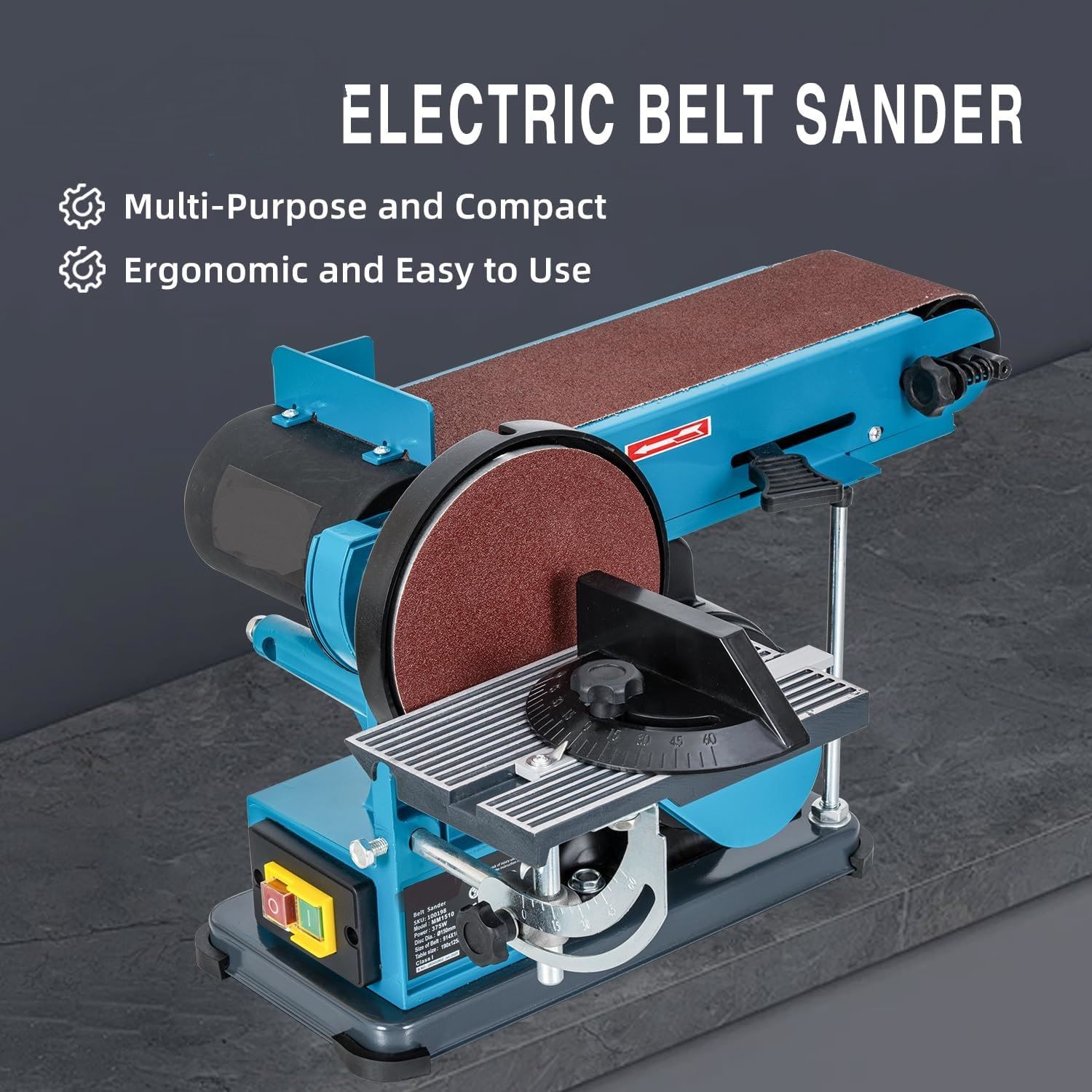 2-in-1 Belt and Disc Sander